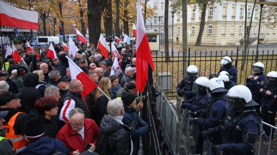protest Poľsko