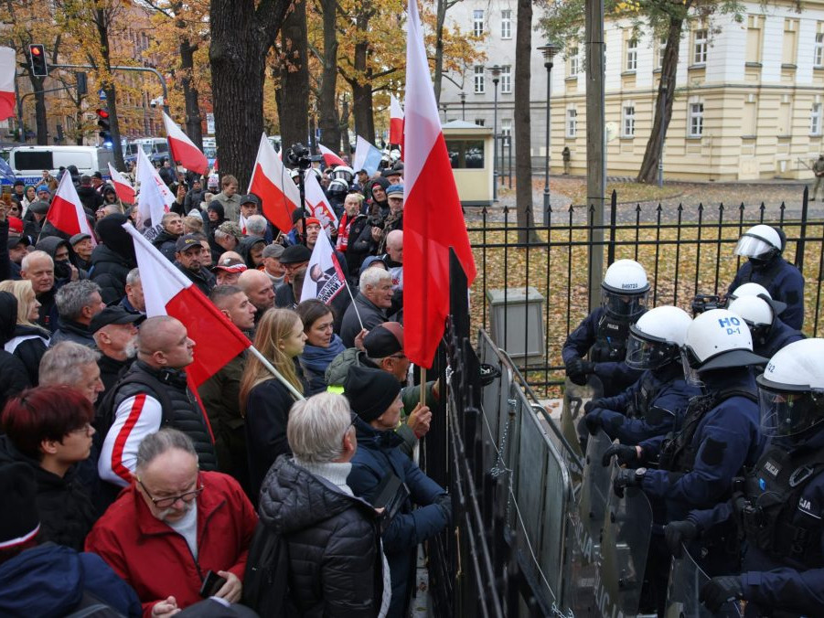 protest Poľsko