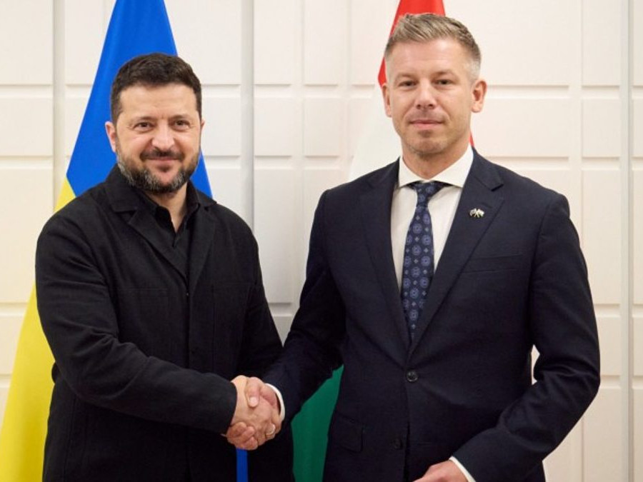 Zelenskyj a Magyar