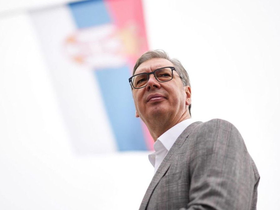 Srbský prezident Aleksandar Vučič.