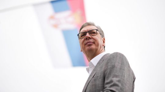 Srbský prezident Aleksandar Vučič.