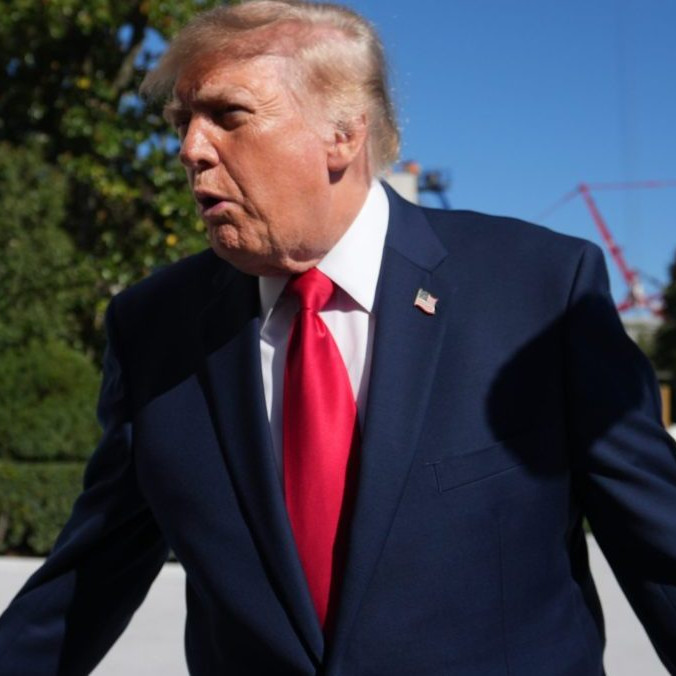 Na snímke Donald Trump.
