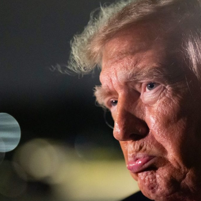 Na snímke Donald Trump.