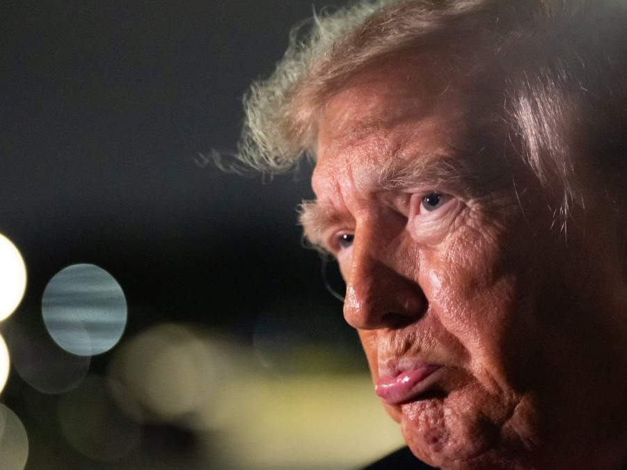 Na snímke Donald Trump.