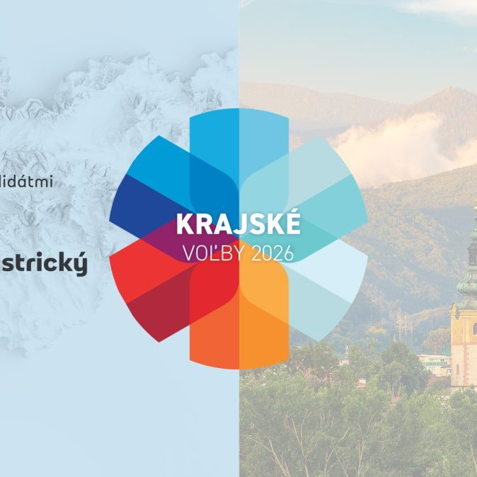 Na snímke grafika k diskusii s kandidátmi na župana Žilinského samosprávneho kraja.