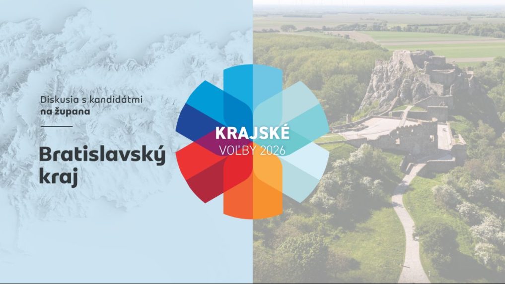Diskusia kandidátov na post župana Bratislavského kraja.
