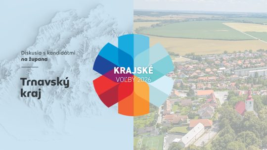 Diskusia kandidátov na post župana Trnavského kraja.