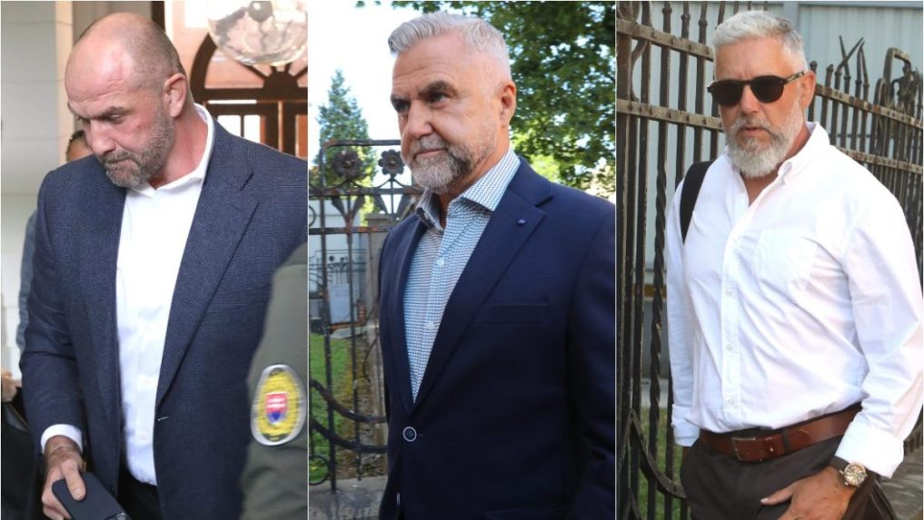 Na snímke Norbert Bödör, Tibor Gašpar a Róbert Krajmer.