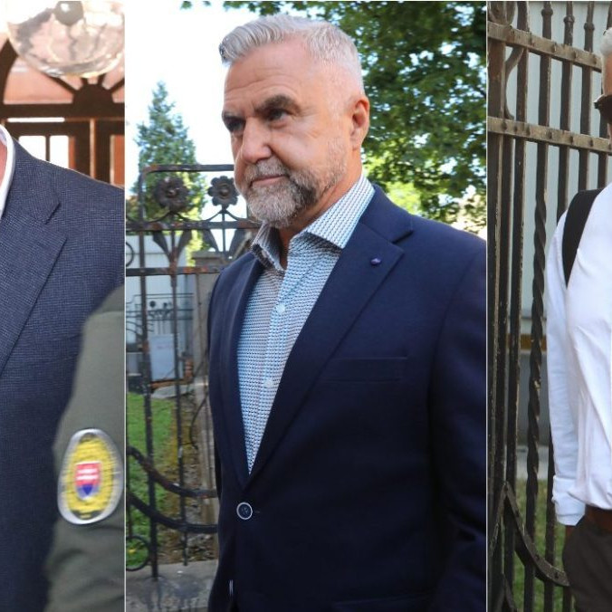 Na snímke Norbert Bödör, Tibor Gašpar a Róbert Krajmer.