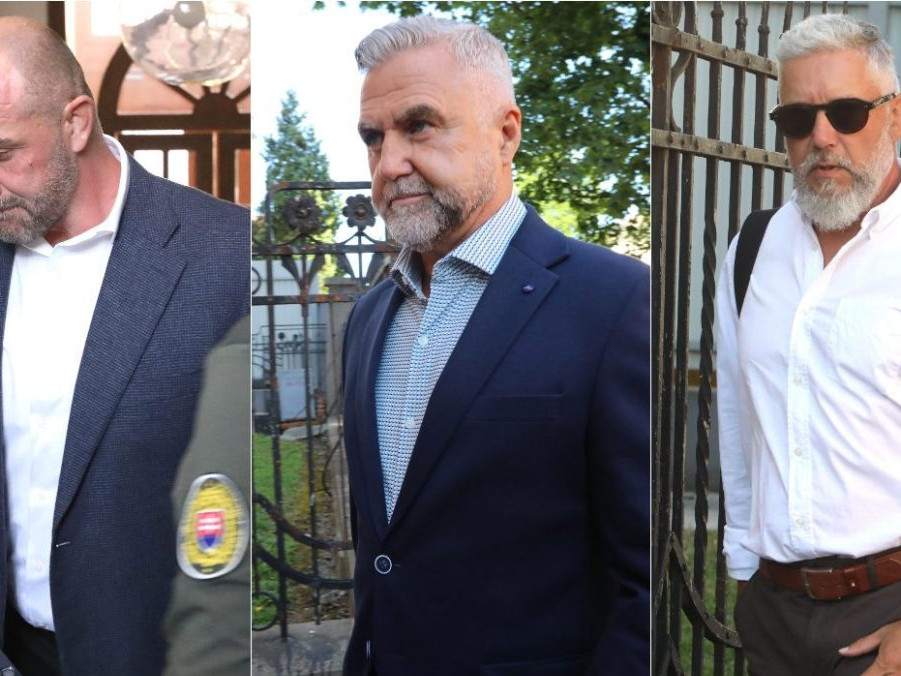 Na snímke Norbert Bödör, Tibor Gašpar a Róbert Krajmer.