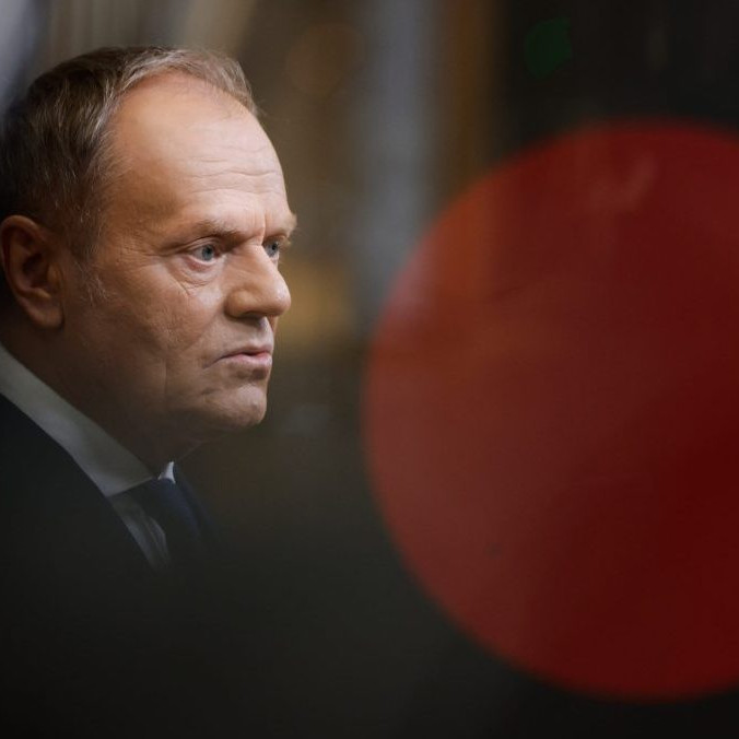 Na snímke Donald Tusk.