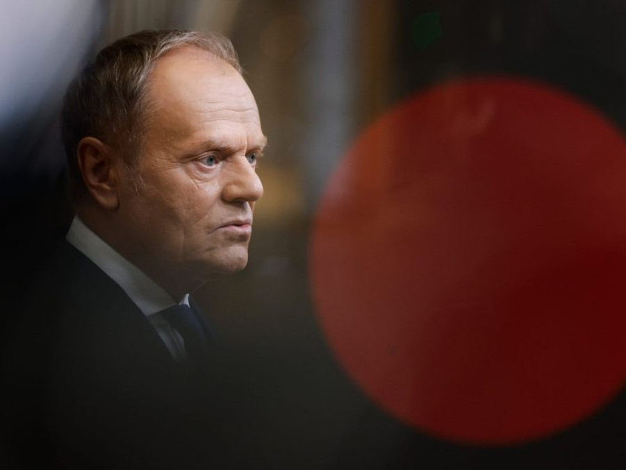 Na snímke Donald Tusk.
