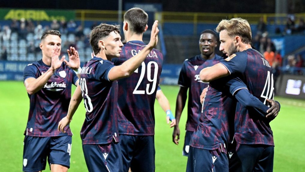 Gólová radosť futbalistov DAC Dunajskej Stredy.