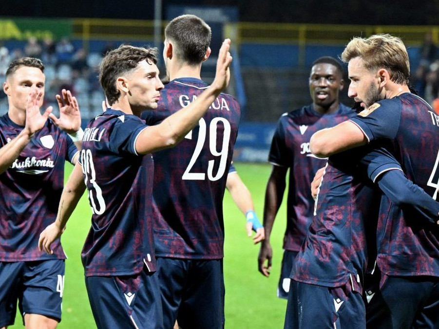 Gólová radosť futbalistov DAC Dunajskej Stredy.