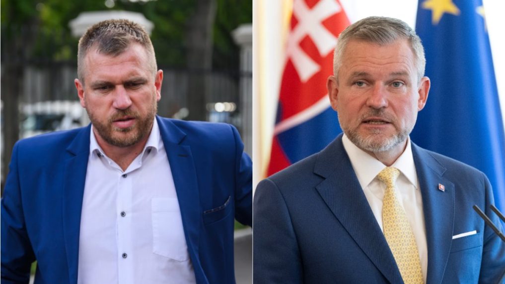 Na kombosnímke Filip Kuffa a Peter Pellegrini.