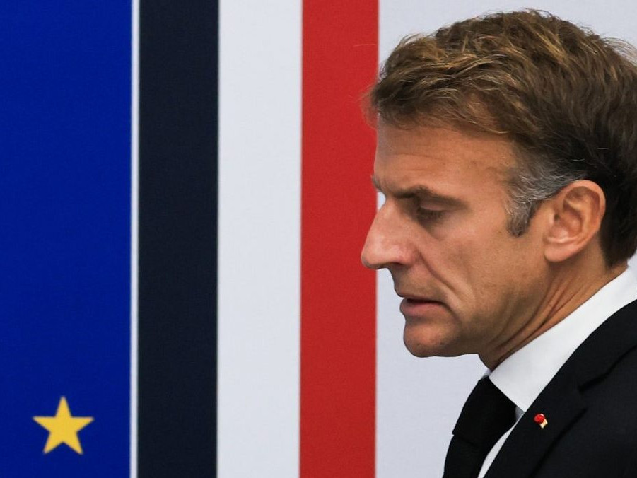 Francúzsky prezident Emmanuel Macron.