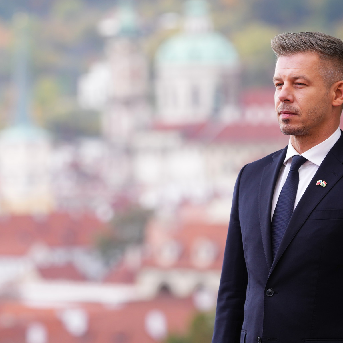 Maďarský premiér Péter Magyar.