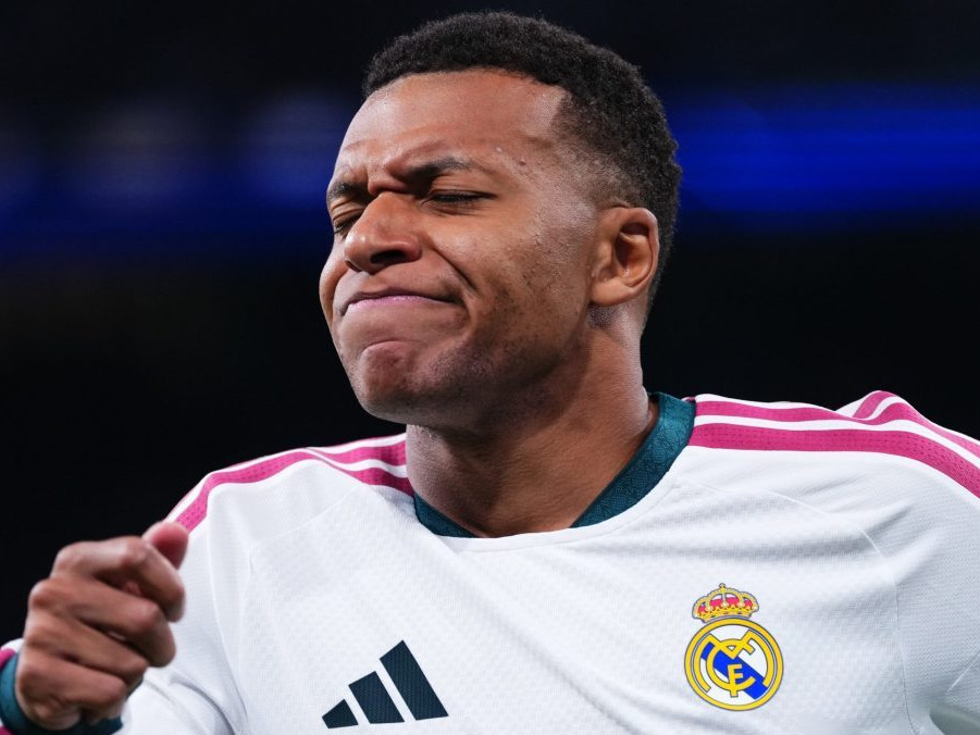Na snímke Kylian Mbappé.