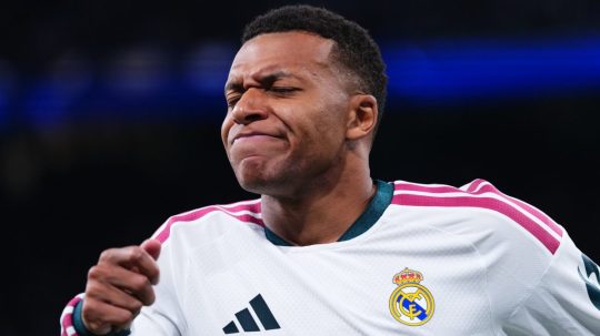 Na snímke Kylian Mbappé.
