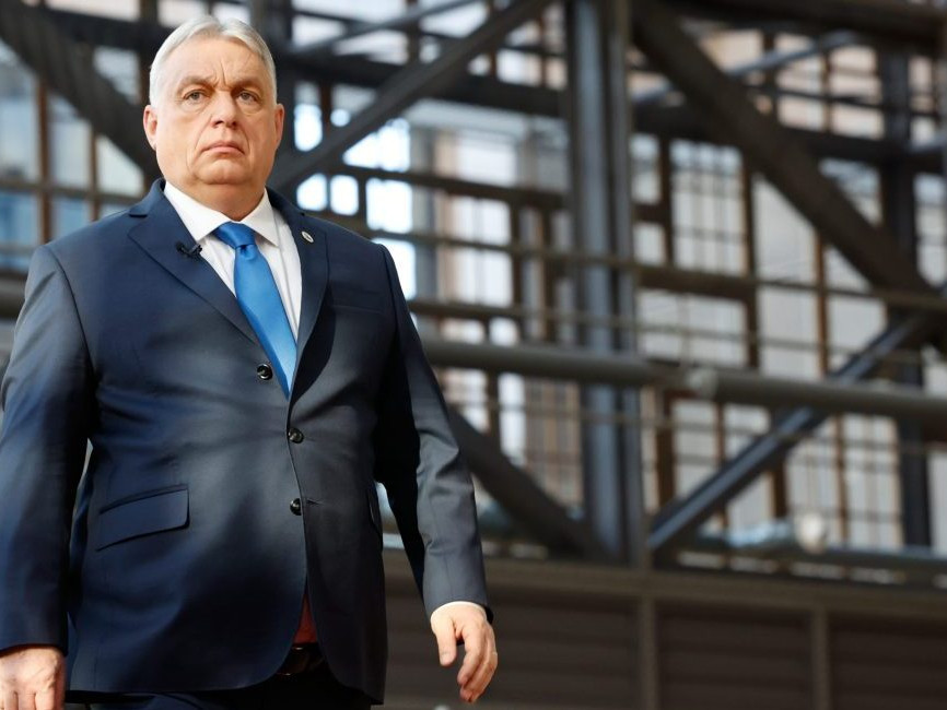 Na snímke Viktor Orbán.