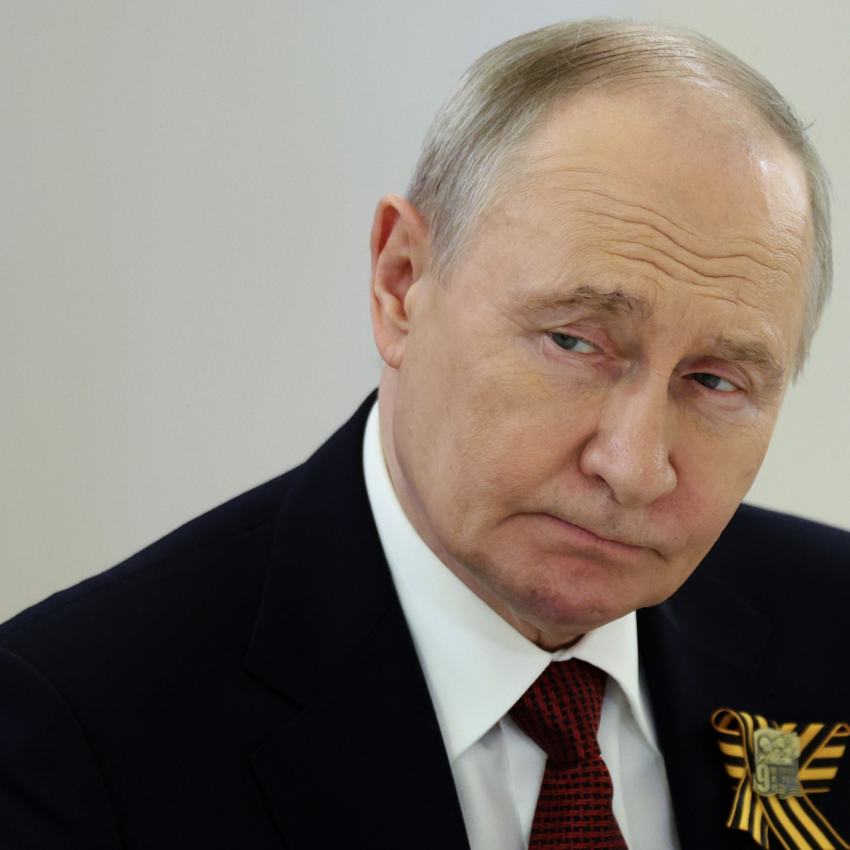 Na snímke Vladimir Putin.