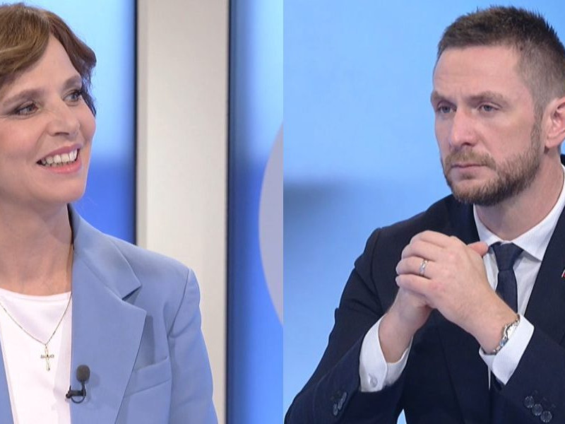 Hosťami O 5 minút 12 boli Veronika Remišová a Milan Uhrík.