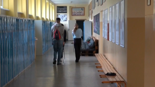 žiaci v škole
