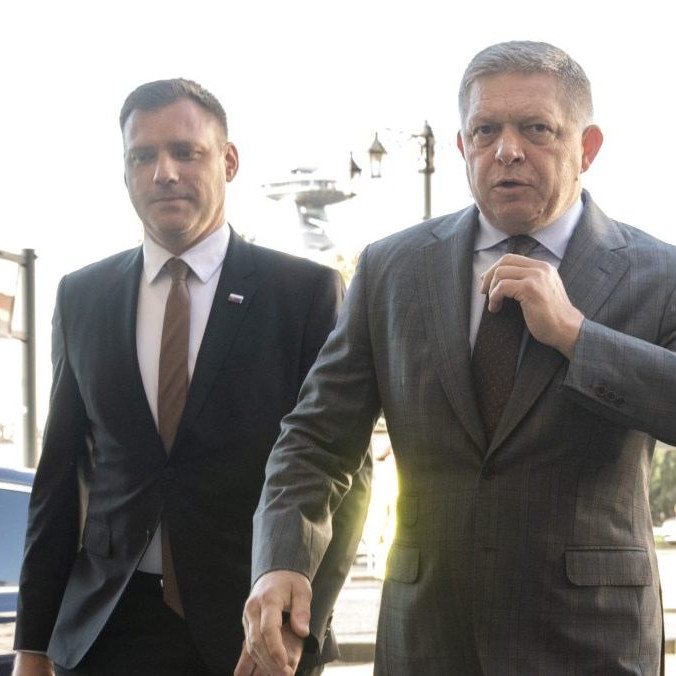 Tomáš Taraba a premiér Robert Fico.