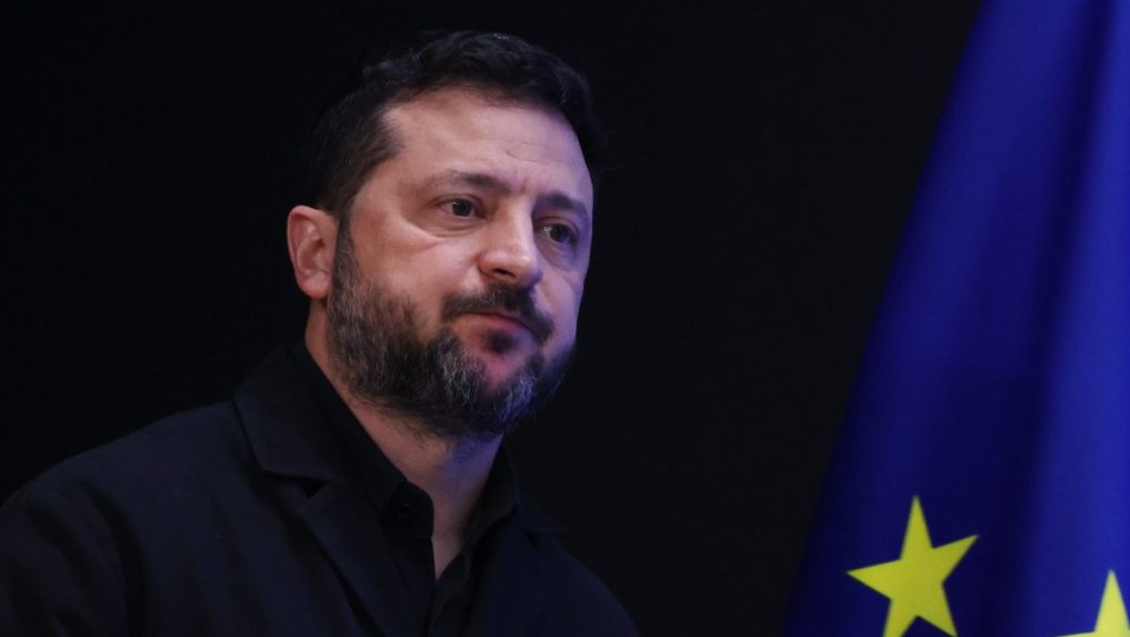 Ukrajinský prezident Volodymyr Zelenskyj.